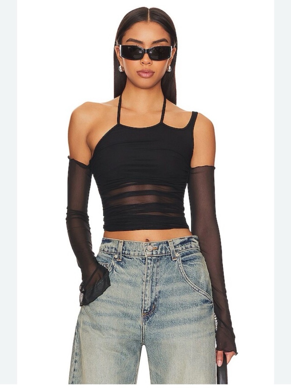 Superdown Cruz Mesh Top